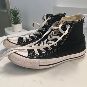 Black Hightop Converse